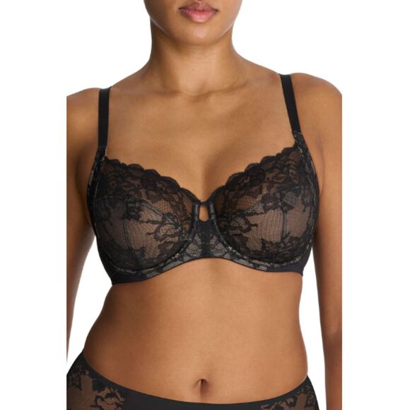 Natori Statement Full Fit Underwire Bra Women's 34G Black Cafe - Picture 1 of 8